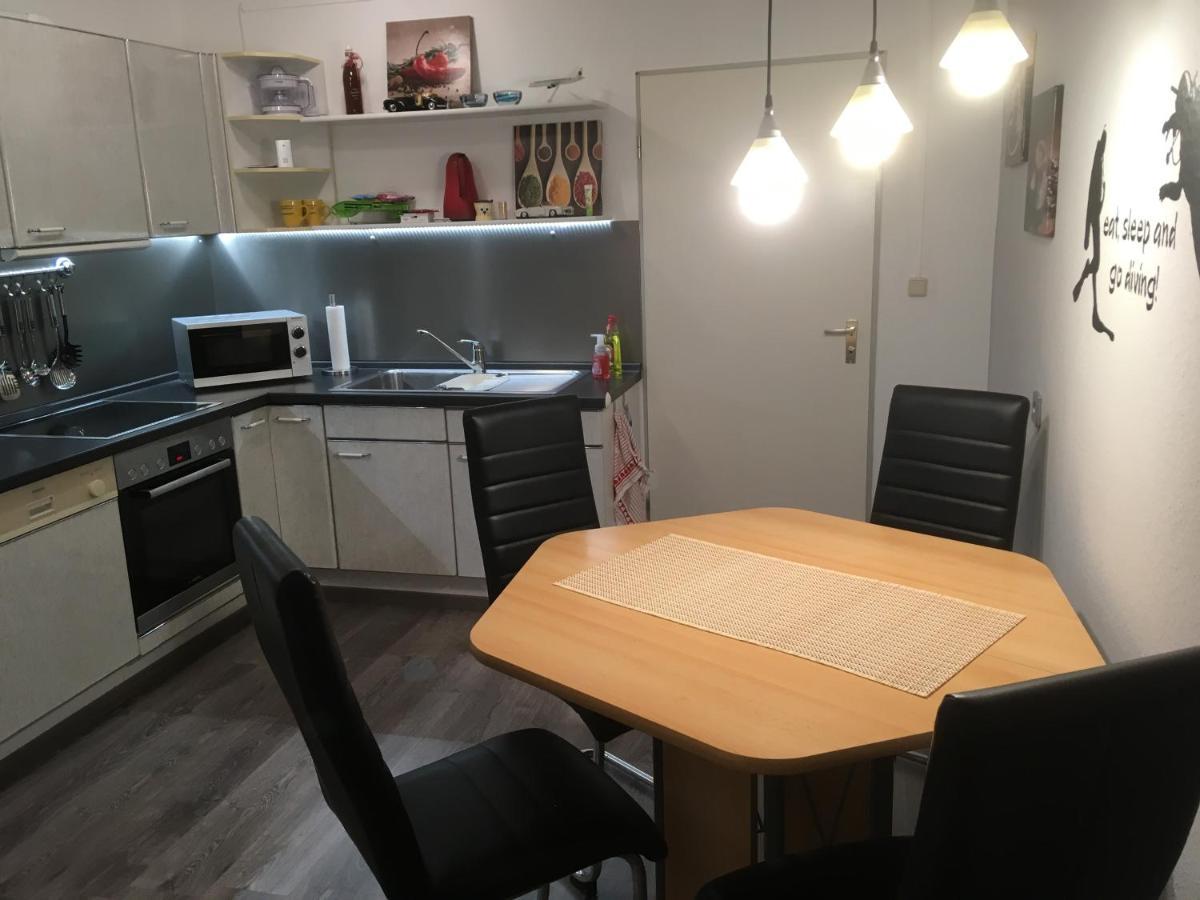 Ferienwohnung Tauchen Im Kreidesee, Keine Monteuerunterkunft Hemmoor Exterior foto